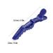 Buy 6 Pieces Crocodile Hair Clips - Professional Anti-Slip Hairdresser Clamps & Accessories (Blue) | Perfect for Styling & Cutting - Buy Online on GoSupps.com
