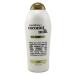 OGX Nourishing Shampoo Coconut Milk Salon Size (2) 25.4 Ounce Bottle Paraben Free Sulfate Free Sustainable Ingredients Hydrating Balancing and Strengthening