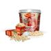 The Popcorn Chef Movie Mega Bucket 550g Sweet Popcorn Includes 12 Popcorn Tubs and Scoop Mac-Corns Traditionally Popped Popcorn