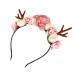 Elk Antler Headband | Floral Crown Headpiece for Carnival & Festival | Unique Hair Accessories - Buy Online on GoSupps.com