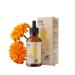 QKnatur - 100% Pure Organic Vegan Calendula Oil - 100 ml - glass bottle - for sensitive dry and cracked skin. Soothing and healing. Acne irritations insect bites