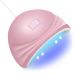 LED Nail Lamp Gel Nail Light For 54W Dryer With Timers Manicure Auto Sensor Professional Nail Art Tools Nail Dryer Light Lamp Pink B