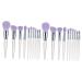 FRCOLOR 20 Pcs 10 Makeup Acrylic Face Beauty Brush Face Powder Blush Home Makeup Brush Face Powder Brush Concealers Brush Foundation Powder Brush Tool Fiber Wool Purple Eyes 21x2.5cmx2pcs Purplex2pcs