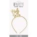 Unique 6400 Bride to Be Headband | Gold Plastic Accessories for Hen Party | Perfect Wedding Celebration - Buy Online on GoSupps.com
