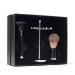 Benjamin Barber Classic 3-Piece Shaving Set | Ebony Razor Set - Stylish Durable & High Quality - International Shipping Available - Buy Online on GoSupps.com