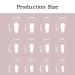 Diduikalor Medium Press On Nails Coffin - Palm Tree Pattern Black Stick On Nails for Women/Girls DIY Manicure Kit - Buy Online on GoSupps.com
