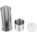 Fdit Cotton Swabs Holder | Stainless Steel Makeup Organizer Box | 2 Set Detachable Design for Cotton Swabs & Pads | Desktop Decoration - Buy Online on GoSupps.com