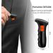 Professional Portable Alcohol Tester Breathalyzer | Digital LCD, Auto Power Off, Sound Alarm | 5 Mouthpieces | for Drivers & Home Use - Black - Buy Online on GoSupps.com