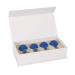 AFH cupping glasses premium with bulk set of 4 in box | Type 2 - Olive | Color selection (blue)