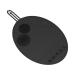 Buy Brush Cleaning Mat - Silicone Cosmetic Brushes Scrubber Mat for Travel & Home | Portable Black Washing Tool - Buy Online on GoSupps.com