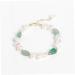 2pcs Fashion Bangle for Friends Decorative Bracelets Green Aventurine Bracelet Jewelry Wrist 19X1cm Green - Buy Online on GoSupps.com