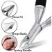 WolFum Stainless Steel Cuticle Scissors Nail Cuticle Pusher Cutter Nipper Clipper Dead Skin Remover Manicure Nail Art WolFum - Buy Online on GoSupps.com