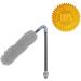 Buy Birsppy Paintball Tool - Wool Paintball Run Swab Squeegee Buffer for Home Car Hotel Cleaning - Long-Lasting Outdoor Accessories (Gray) - Buy Online on GoSupps.com