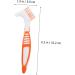 Gleavi 16-Piece Denture Cleaning Brush Set | Prothesis Care Tools for Adults | Effective False Teeth Cleaning - Buy Online on GoSupps.com