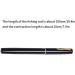 Portable Mini Fishing Rod - Compact Pen Style with Rotating Wheel & Bag for Winter Outdoor Fishing | Fishing Accessories in Black - Buy Online on GoSupps.com