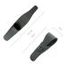 2-Pack Silicone Razor Cases - Portable Soft Shaver Cover Bags in Blue and Grey | Waterproof Travel Razor Carrying Cases for Safety and Protection - Buy Online on GoSupps.com