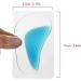 Arch Support Insoles - 2 Pairs Orthopedic Foot Cushion & Silicone Support for Ultimate Comfort - Buy Online on GoSupps.com