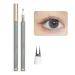DHliIQQ Double Tip Lower Eyelash Pencil Double Tip Lower Eyeliner Pencil Waterproof Liquid Eyeliner Pencil Long Lasting Eyeliner Eye Makeup Tool for Women Ladies 101 # gray black