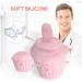 Cake Clitoral Flicker Stimulator Rechargeable Waterproof Massager for Clitoral Vaginal or Nipple Stimulation 10 Vibrations ABS Silicone Adult Sex Toys - Buy Online on GoSupps.com