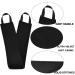 4 Pack Self Tanning Mitt Applicator Kit with Back Applicator, Exfoliating Glove, and Face Tanner Brush - Sunless Tan Set (Black) - Buy Online on GoSupps.com