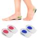 Gel Heel Cups - Pain Relief Shoe Inserts for Plantar Fasciitis, Heel Spurs, Achilles & Arch Pain - Orthopedic Support for Women and Men (S/M 2-Pack) - Buy Online on GoSupps.com