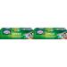 Toppits Zipper All-Purpose Bags 1 Litre Transparent 12 Pieces (Pack of 2) 12 Pieces (Pack of 2)