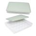 LABRIMP 1pc 24 Eggs Egg Tray Egg Rack for Refrigerator Egg Holder Egg Plate Ingredients re-usable