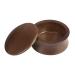 Angoily shaving soap Razor Razor Schaier Schader Razor cup of shaving brushes Razor Razor Bartur cleaning up man shaving bowl cover wooden