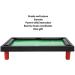 Yunir Mini Table Pool Set - High Simulation Mini Billiards Playset for Kids - 13x9.5x2.6 Inches - Buy Online on GoSupps.com