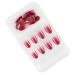 dijiusidy False Nail Fashionable Various Shapes Fingernail Full Coverage Strong Viscosity Adjustable Paster for Manicure Art 27 F741 27 1 count (Pack of 1)