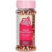 FunCakes Candy Choco Pearls Medium Copper: Cake Sprinkles Great Chocolate Taste Perfect for Cake Decorating Edible Choco Pearls. 80 g.