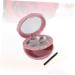  Healeved Healeved 3 Pieces Compact Powder Container Cosmetic Organizer Makeup Organizer Makeup Container Makeup Storage Box Makeup Case Refillable Eyeshadow Pallet Loose Powder Box Cosmetics Pink - Buy Online on GoSupps.com
