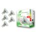 Greenandco 5x CRI 97+ GU10 LED Spot 5W 320 LM 110 2700K warm white 230V flicker -free not dimmable 2 years guarantee 5W 2700k 110 5 pieces (1 Pack)