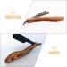 Buy PATKAW Stainless Steel Folding Razor with Wooden Handle | Vintage Beard & Hairdresser Razor - Buy Online on GoSupps.com
