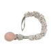 GLASSNOBLE Pacifier Chain Baby Cotton Pacifier Chain for Newborns Pacifiers Dummy Chains M134#
