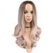 Ombre Wig Brown To Ash Blonde Redlution High Density Heat Resistant Synthetic Hair Weave Full Wigs For Women RN-135 - Buy Online on GoSupps.com