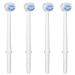 Replacement Tips for Waterpik Aquarius Water Flosser Waterpik Toothbrush Replacement Heads (4 Brush Head Tips)