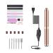FRCOLOR 1 Set Nail Polisher Power Tools Kit De Manicura Nail Tools Professional Pedicure Tools Electric Manicure Kit Professional Nail Polishing Heads Bits Nail Beauty Tool Manicure Tool