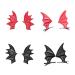 Devil Hair Clips with Bat Wings | Halloween Party Hair Accessories & Cosplay Hairpins - Buy Online on GoSupps.com