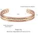 ENERCOPPEX 3500 Gauss Magnetic Hardship Bracelet for Men & Women - 99.99% Pure Copper Classic Indian Hand-Woven Craft 8 Powerful Magnets - Buy Online on GoSupps.com