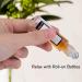 PrettyCare 10ml Essential Oil Roller Bottles | Glass Clear Perfume Containers with Extra Accessories | 4 Pack with Gold Caps for DIY Aromatherapy - Buy Online on GoSupps.com