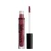 NYX PROFESSIONAL MAKEUP Lip Lingerie Gloss - Euro Trash  Dark Pink-Brown Euro Trash 0.11 Ounce (Pack of 1)