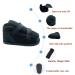 Buy Unisex Medical Walking Shoes | Adjustable Orthopedic Recovery Footwear for Post-Surgery & Fractures - Small Black - Buy Online on GoSupps.com