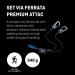 SALEWA Unisex SET VIA FERRATA PREMIUM ATTAC - Silver | High-Quality Climbing Gear International Shipping Available - Buy Online on GoSupps.com