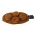 Faruta Moxibustion Box Moxa Box Pure Copper Raucheless Moxibusion holder & fabric cover for moxibusization Message (color: brown size: size 2)
