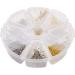 KISSITTY 700pcs Box of 2 Color Assorted Ball Head Pins for Jewelry Making - 16mm, 20mm, 25mm, 30mm - Mixed Colors - Buy Online on GoSupps.com