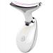 Coobes electrical facial massage device anti-folds neck facial tightening device face against folds beauty meters Ems facial care device anti-fold device for women.(3 colored LED modes)
