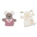 Sterntaler game washing glove mouse Mabel size: 25 x 24 cm pink & feud 397482 washing glove sheep/washcloth with animal motif for happy bathing fun for babies and children from 0+ months Mabel 2020 bundle with washing glove sheep