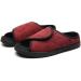 VEACAM Women's Diabetic Slippers | Memory Foam House Shoes for Swollen Feet | Adjustable Arthritis & Edema Footwear (Red, Size 5.5) - Buy Online on GoSupps.com