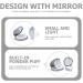 SHERCHPRY 2pcs Powder Box Powder Puffs for Face Powder Loose Powder Containers Loose Powder Mirror Case Miss - Buy Online on GoSupps.com
